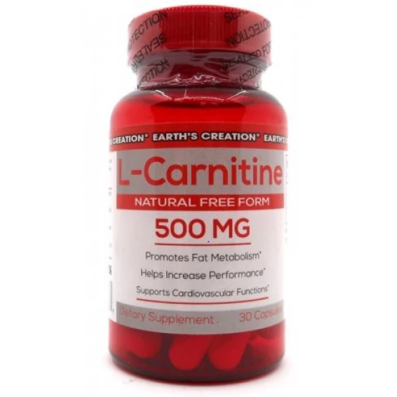 Earth's Creation L-Carnitine 30 Capsules