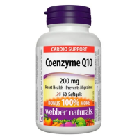Webber Naturals Co-enzyme Q10 200mg 60 Softgels