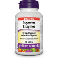 Webber Naturals Digestive Enzymes 90 Tablets