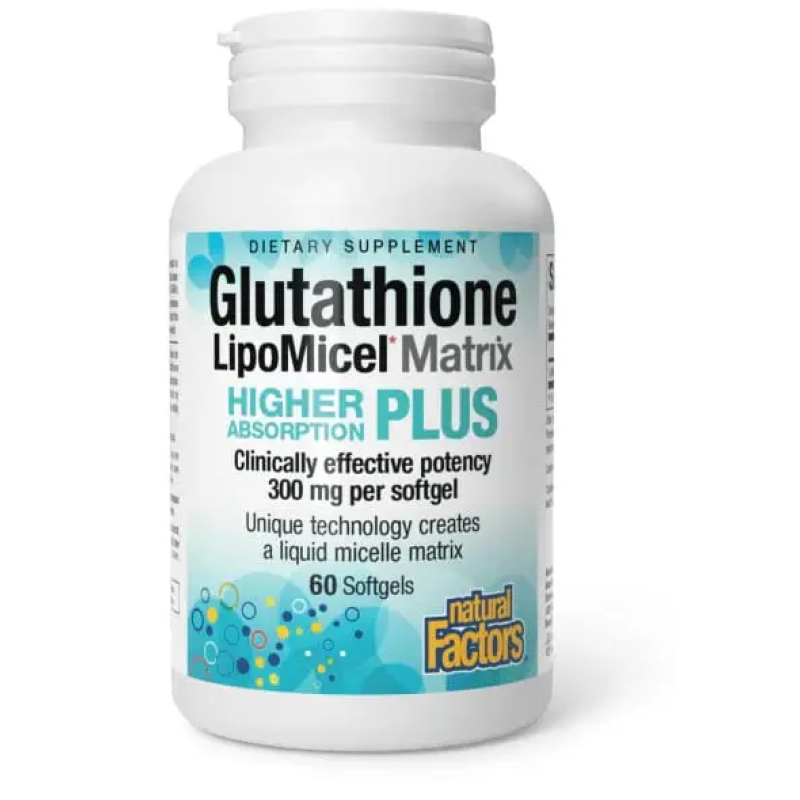 Webber Naturals Glutathione LipoMicel 300mg 60 Softgels