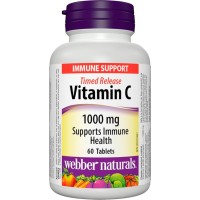 Webber Naturals Vitamin C 1000mg Time Release 60 Tablets 