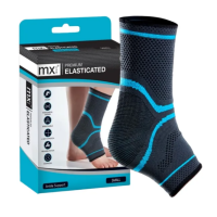 Medinox Premium Elasticated Ankle Support MX72211 - S