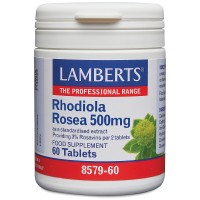 Lamberts Rhodiola Rosea 500mg 60s