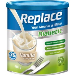 Replace Diabetic Vanilla Shake 400g 