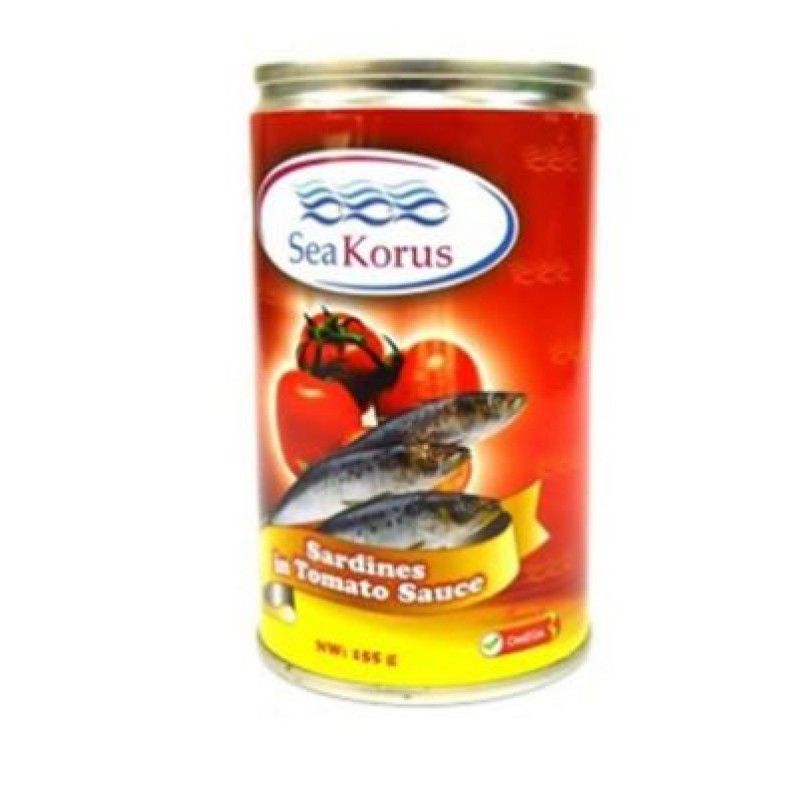 SEA KORUS SARDINES IN TOMATO SAUCE 155 G	