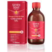 SEVEN SEAS COD LIVER OIL ORANGE FLAVOUR 100ML