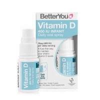 Better You Dlux Infant Vitamin D3 400iu Spray 15ml-Kids under 3 yrs