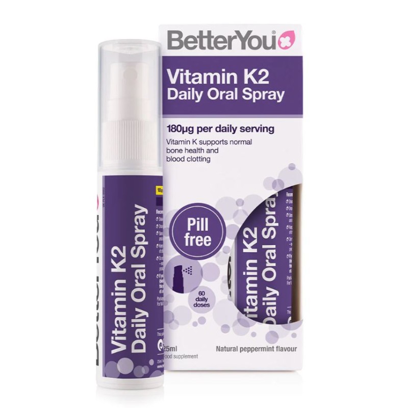 Better you vitamin k2 daily oral spray 25ml