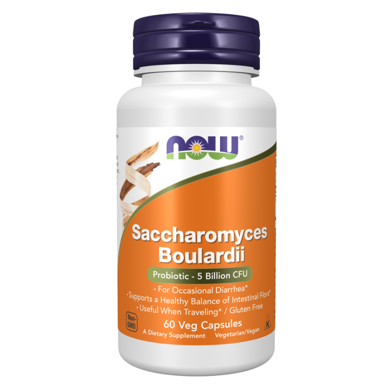 NOW Saccharomyces Boulardii Vcaps 60s NOW Saccharomyces Boulardii Vcaps 60s