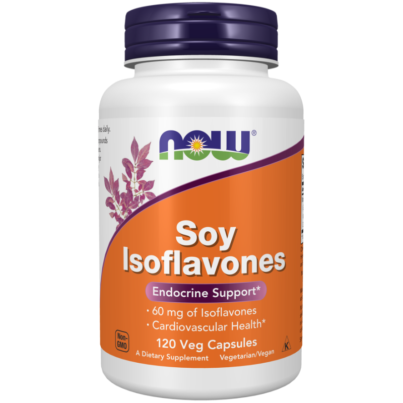 NOW Soy Isoflavones Vegicaps 120s  NOW Soy Isoflavones Vegicaps 120s