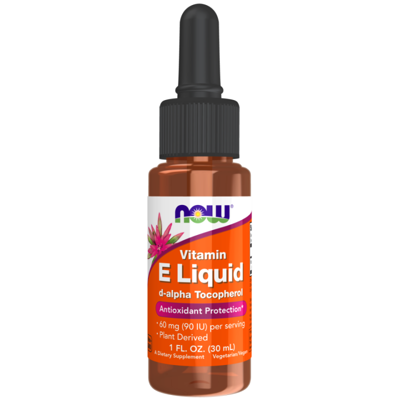 NOW Natural Vitamin E Liquid 30ml NOW Natural Vitamin E Liquid 30ml