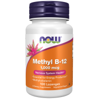 NOW Methyl B12 1000mcg Chewable Lozenges 100s