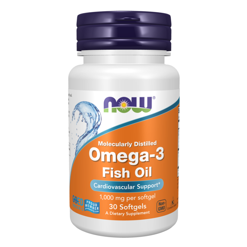 NOW Omega-3 1000mg 30 Softgels 