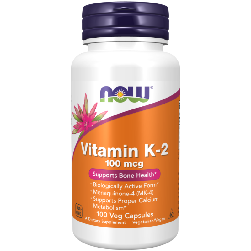 NOW Vitamin K2 100mcg Caps 100s NOW Vitamin K2 100mcg Caps 100s