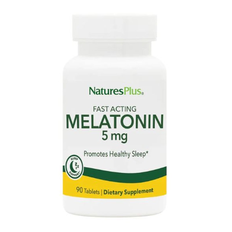 NaturesPlus Melatonin 5mg 60s
