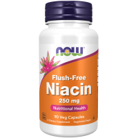 NOW Niacin Flush Free Vitamin B3 250mg 90s