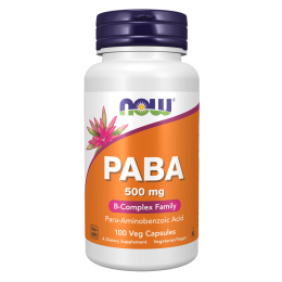 NOW PABA 500mg 100 Caps