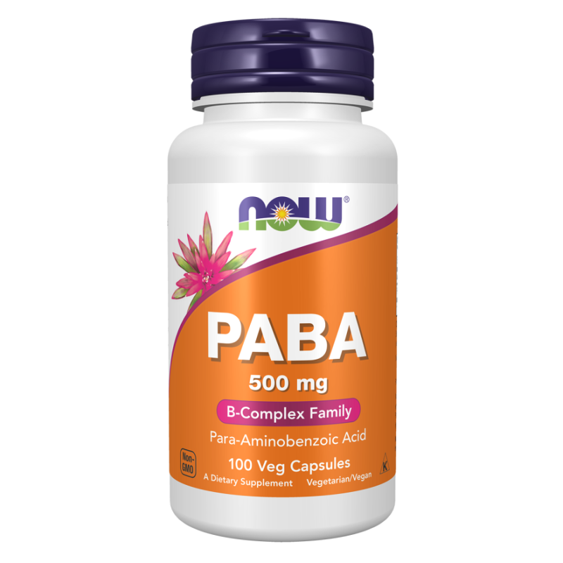NOW PABA 500mg 100 Caps