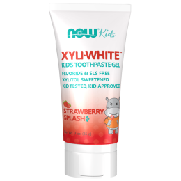 Now Xyliwhite Kids Toothpaste Gel Strawberry 85gm