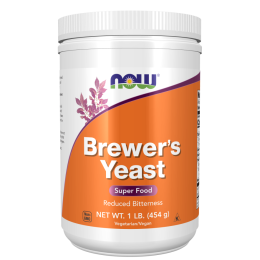 NOW Brewers Yeast 1Lb 454Gm