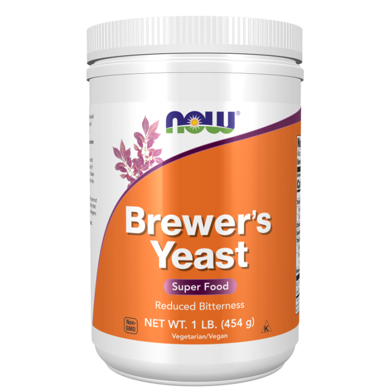 NOW Brewers Yeast 1Lb 454Gm
