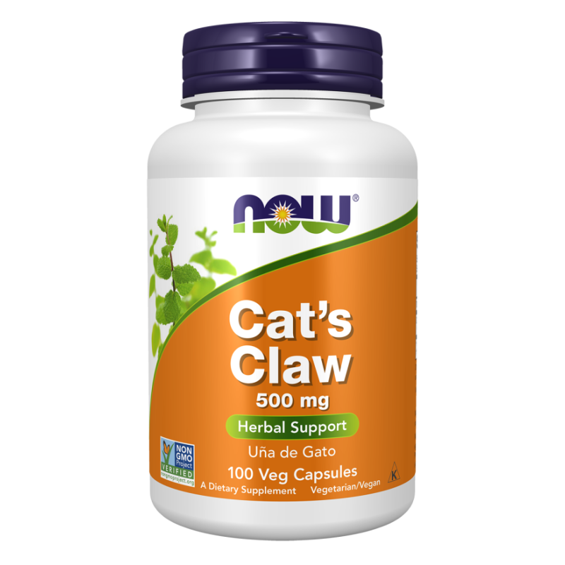 NOW Cats Claw 500Mg 100Caps