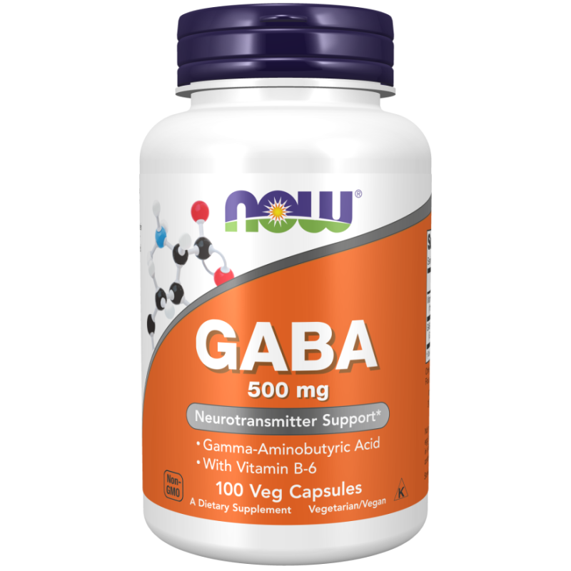NOW GABA 500mg 100s