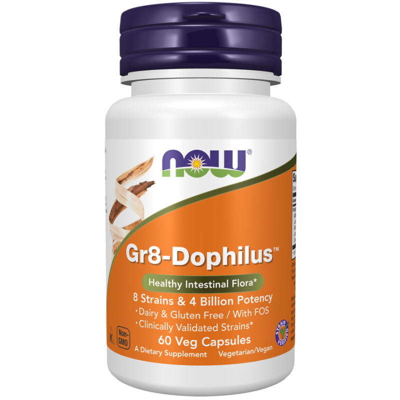 NOW Gr8-Dophilus™ Veg Capsules 60s