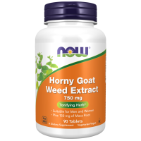 NOW Horny Goat Weed Extract 750mg Tabs 90s