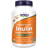 NOW Inulin Powder Organic 227g