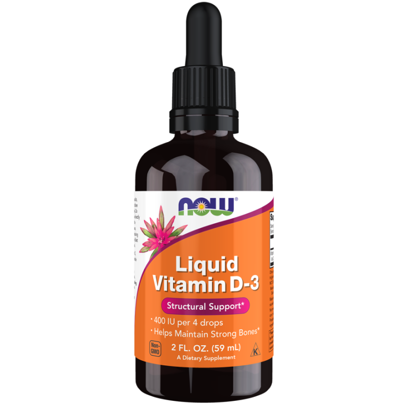 NOW Liquid Vitamin D3 59ml
