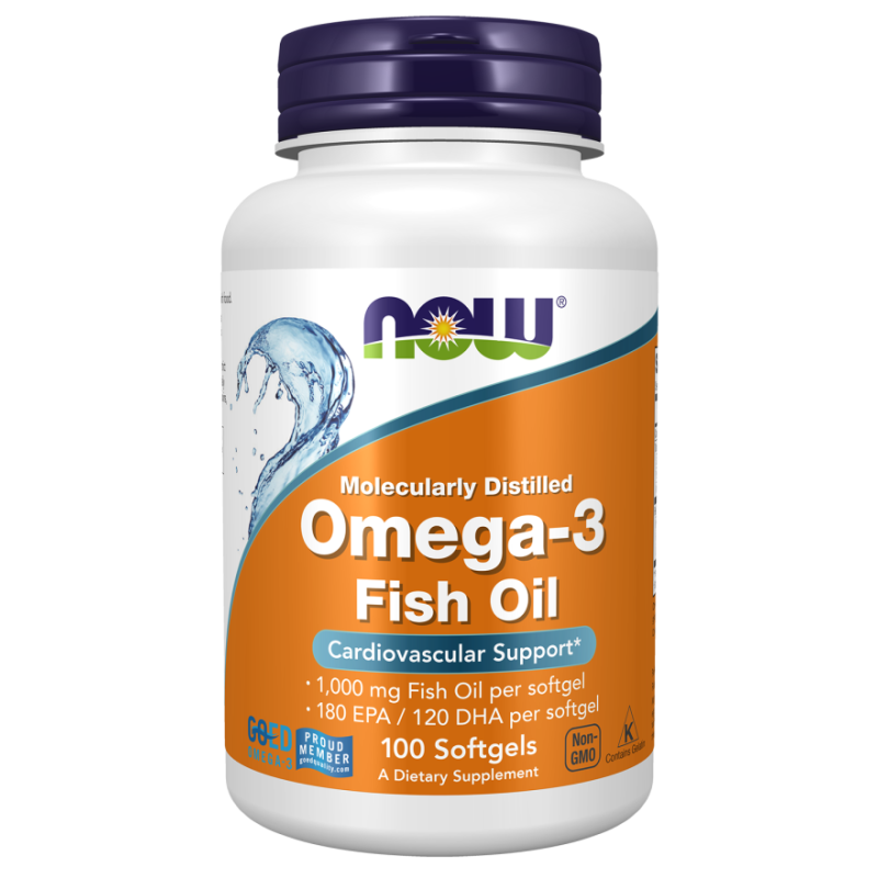 NOW Omega-3 1000mg 100 Softgels NOW Omega-3 1000mg 100 Softgels