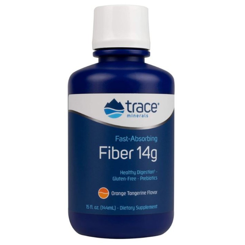 Trace Minerals Fast Absorbing Fiber 14G Orange Tangerine Naturally Flavoured (15FL) 444ML