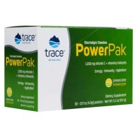 Trace Minerals PowerPak Vitamin C Lemon 1200GM 30s