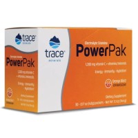 Trace Minerals PowerPak Vitamin C Orange 1200GM 30s