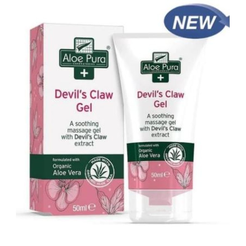 Aloe Pura Devils Claw Gel 50ml
