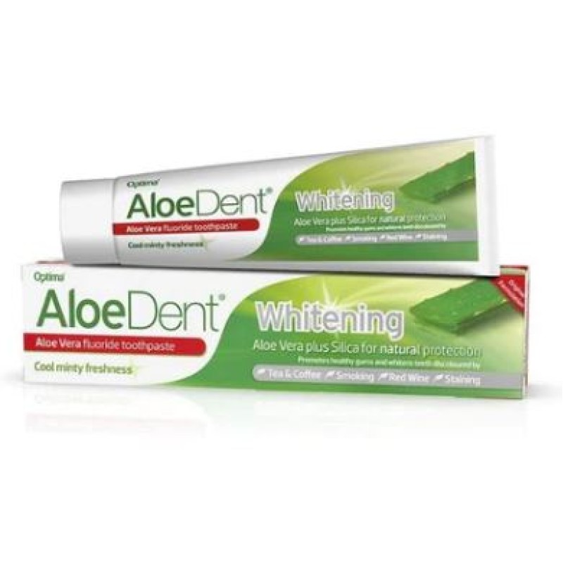 Aloedent® whitening fluoride free toothpaste - 100ml