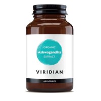  VIRIDIAN ASHWAGANDHA ORGANIC 300MG 60s