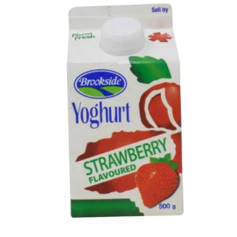 BROOKSIDE STRAWBERRY YOGHURT 500ML