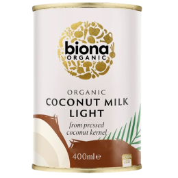 BIONA ORGANIC COCONUT MILK 400ML