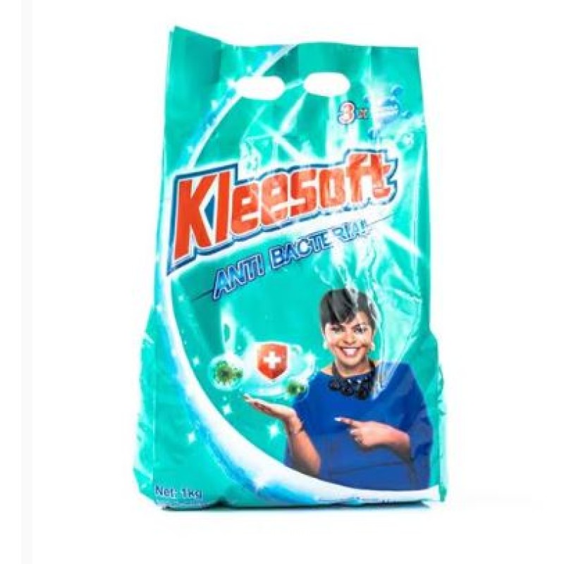 KLEESOFT ANTI-BACTERIAL DETERGENT POWDER 1KG