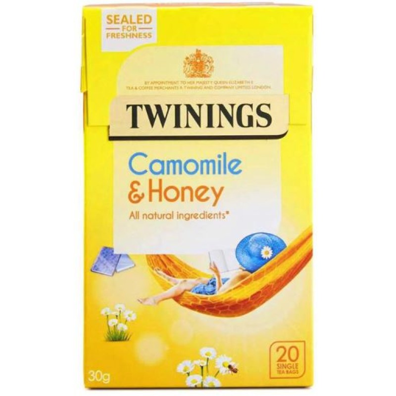 TWININGS CAMOMILE & HONEY 30G 20s