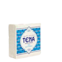 TENA WHITE SERVIETTES 100's