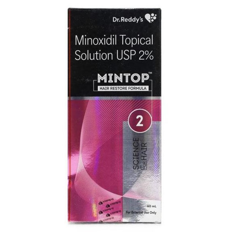 Minoxidil (noxidil) mintop hair restore formula 2% 60s