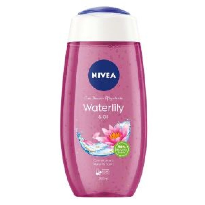 NIVEA WATERLILY & OIL SHOWER GEL 250ML
