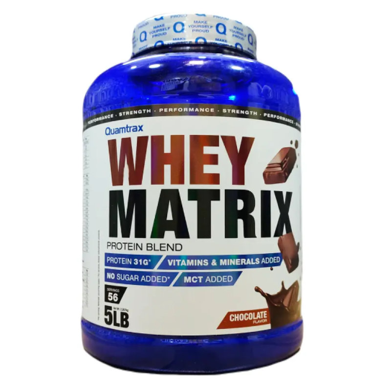 QUAMTRAX WHEY MATRIX PROTEIN BLEND 5LB