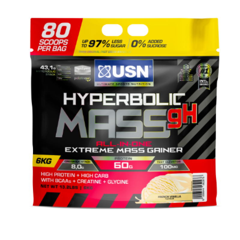 USN HYPERBOLIC MASS GAINER DUTCH CHOCOLATE FLAVOUR 6KG 