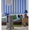 Delonghi TRRS0920 Oil Filled Radiator Heater, 9 Fin - White