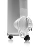 Delonghi TRRS0920 Oil Filled Radiator Heater, 9 Fin - White