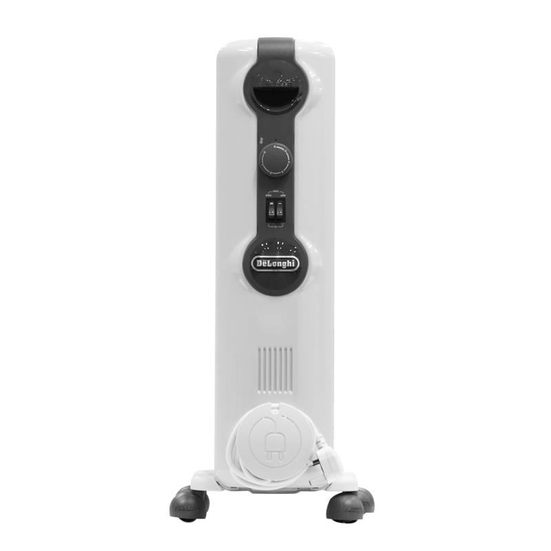 Delonghi TRRS0920 Oil Filled Radiator Heater, 9 Fin - White
